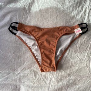 PINK Cheeky Peach Bikini Bottoms